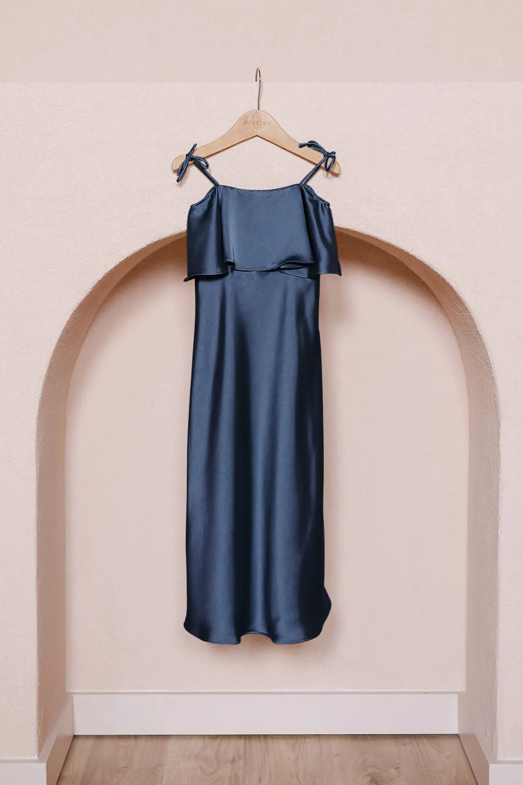 Kids Riley Convertible Satin Dress | Made To Order