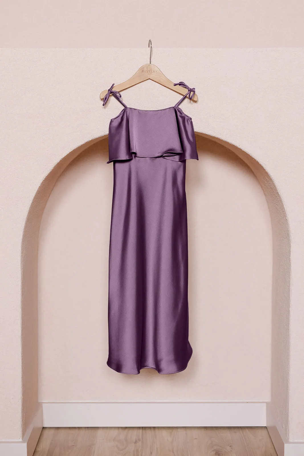 Kids Riley Convertible Satin Dress | Made To Order
