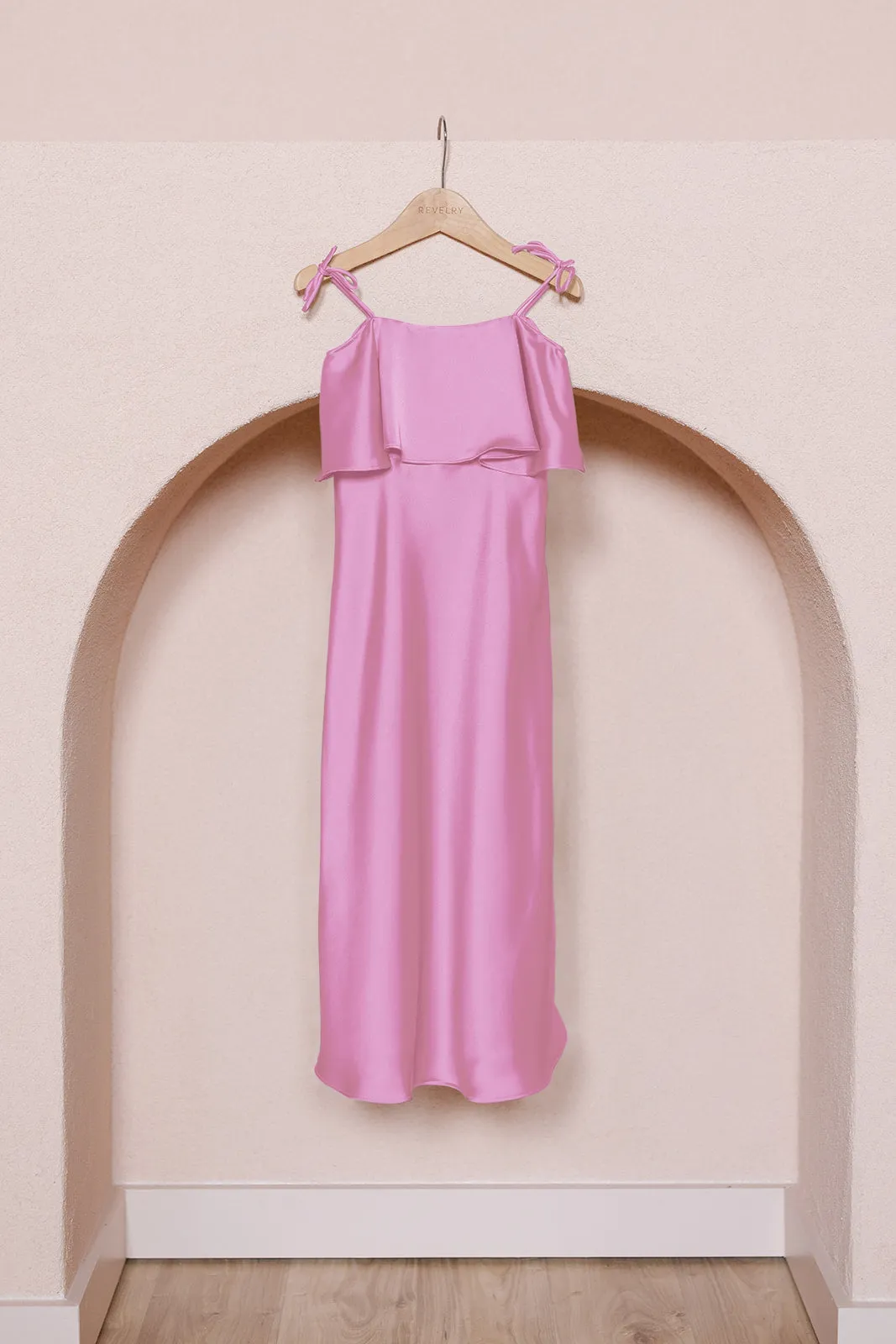 Kids Riley Convertible Satin Dress | Made To Order