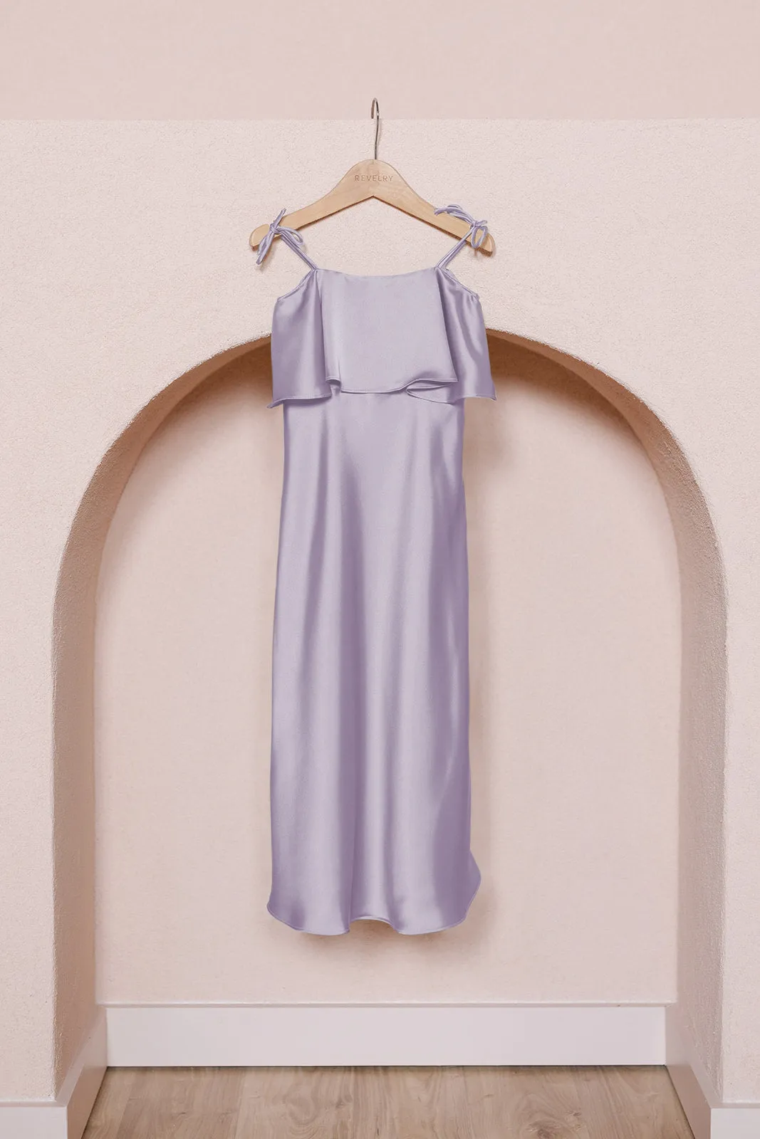 Kids Riley Convertible Satin Dress | Made To Order