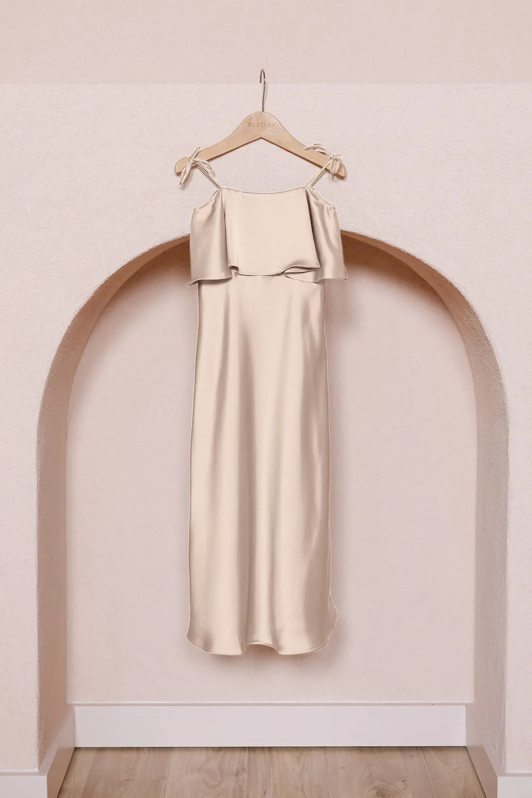 Kids Riley Convertible Satin Dress | Made To Order