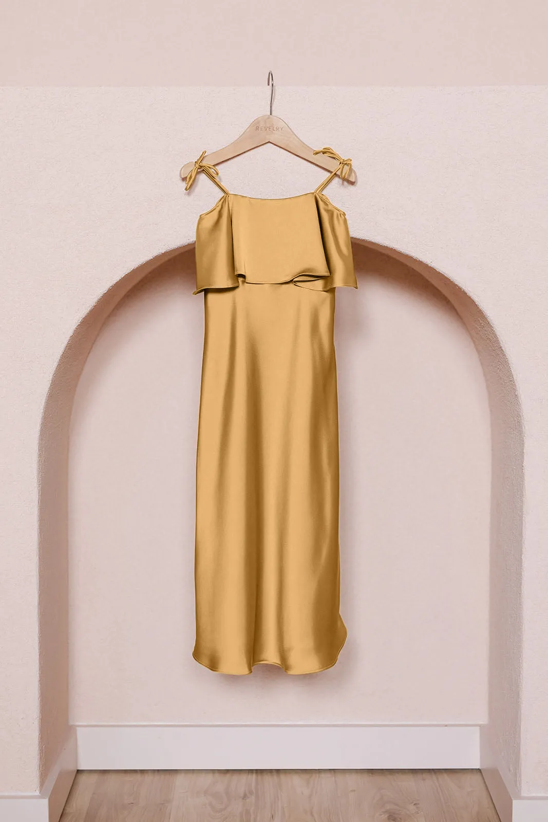 Kids Riley Convertible Satin Dress | Made To Order