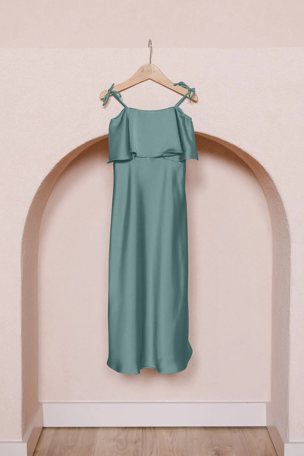 Kids Riley Convertible Satin Dress | Made To Order
