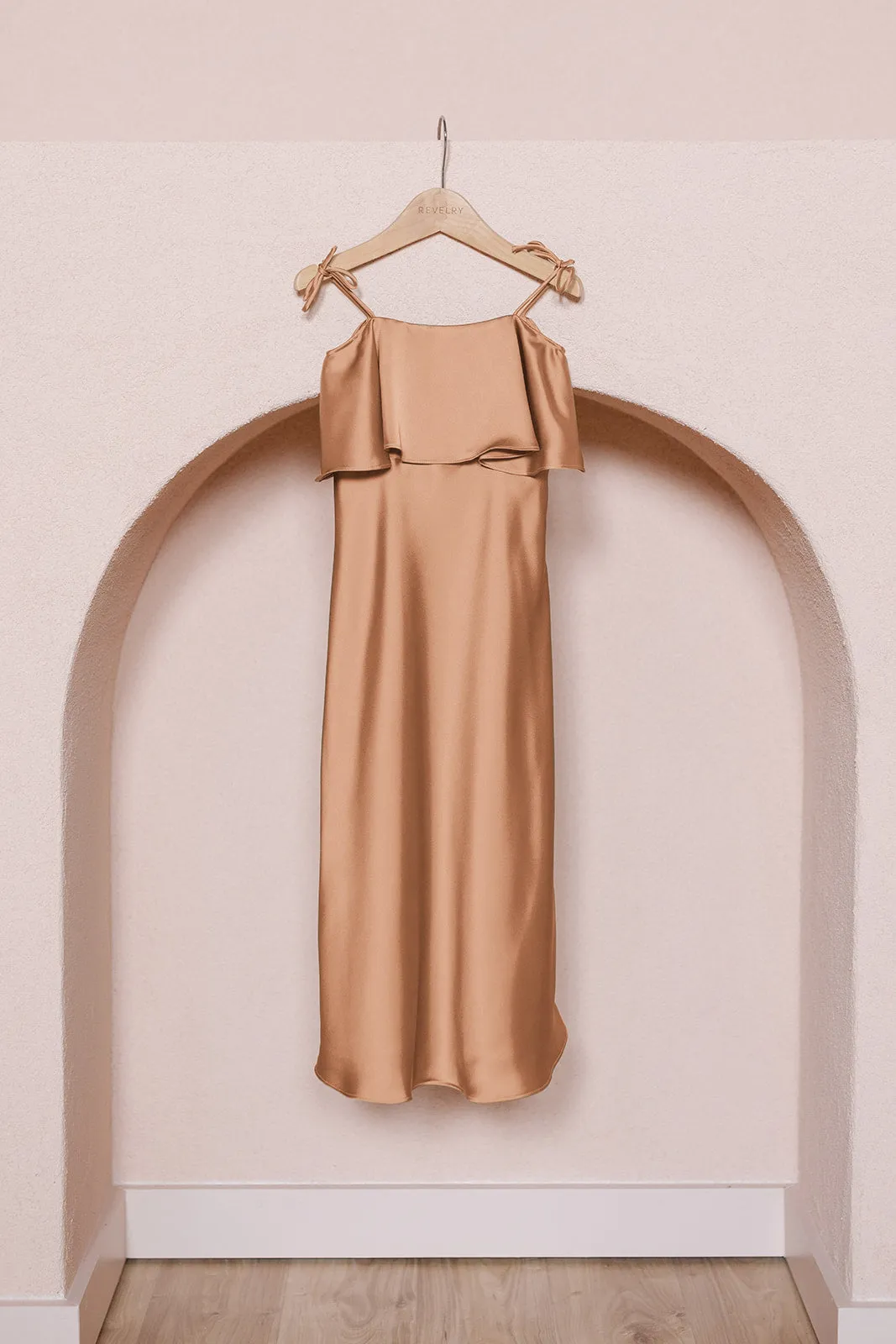 Kids Riley Convertible Satin Dress | Made To Order
