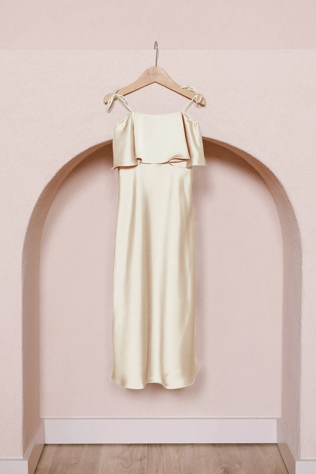 Kids Riley Convertible Satin Dress | Made To Order