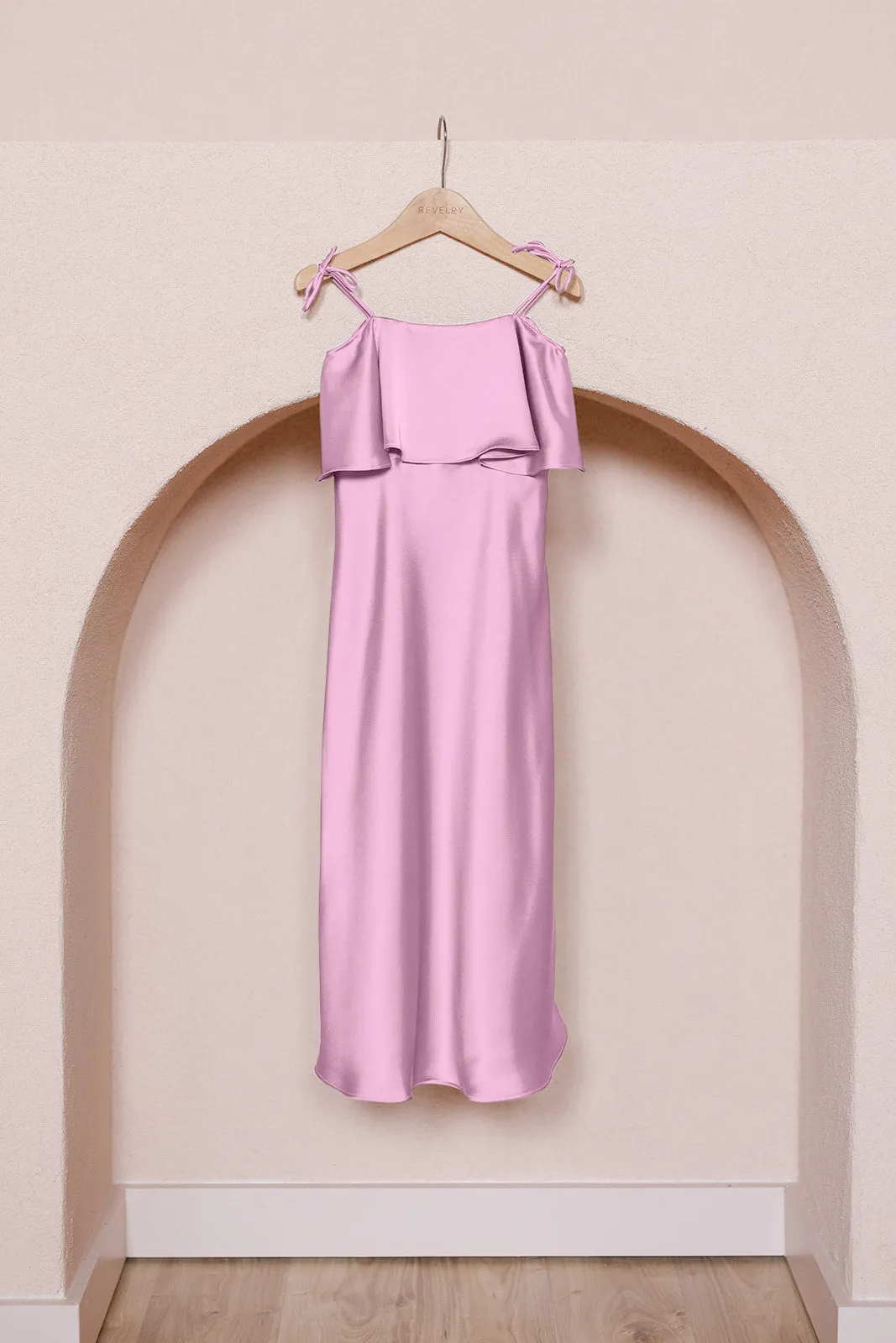 Kids Riley Convertible Satin Dress | Made To Order