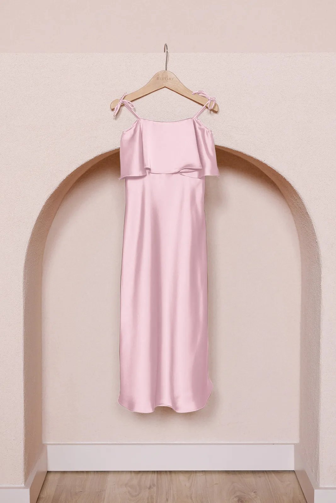 Kids Riley Convertible Satin Dress | Made To Order