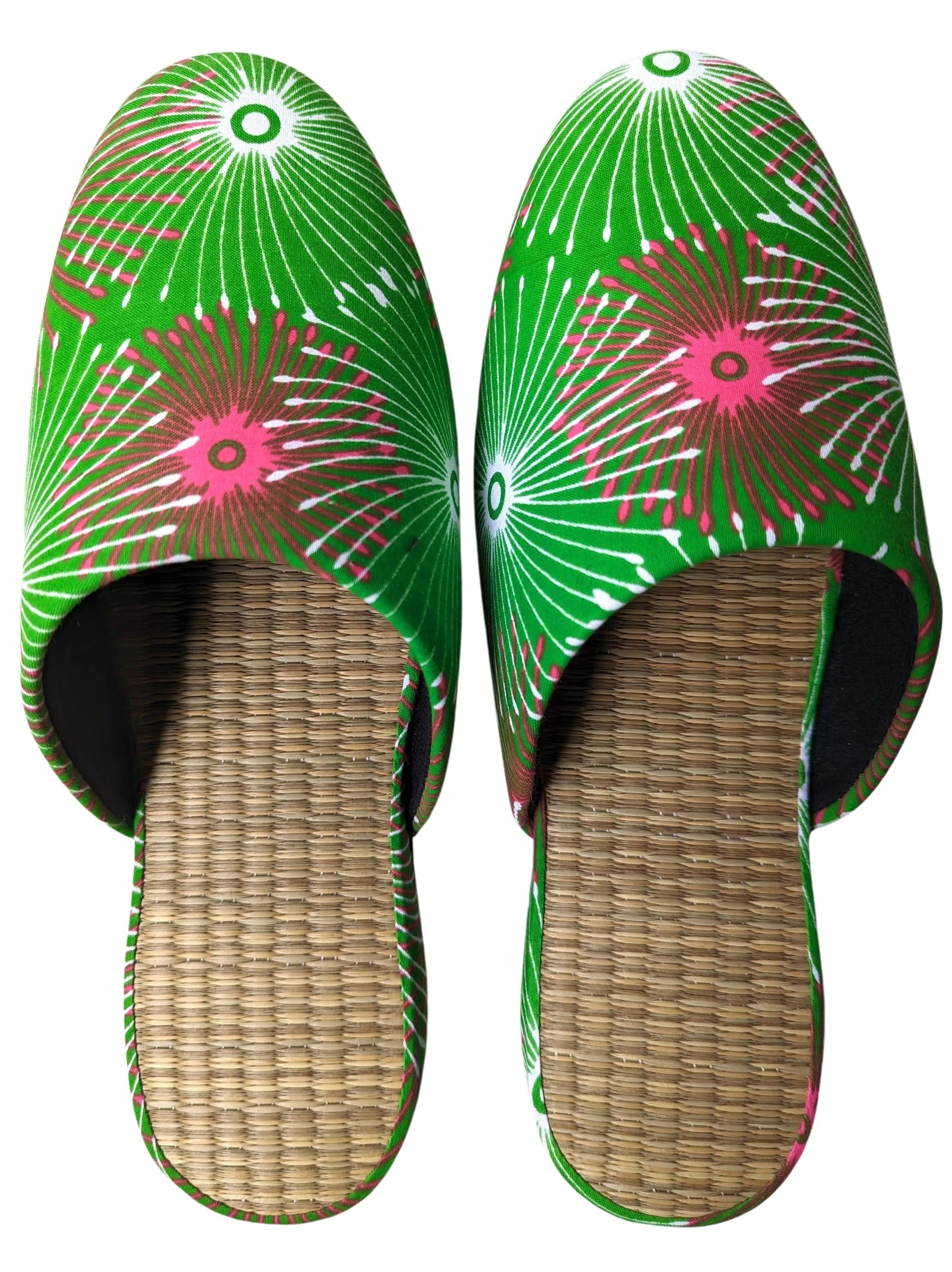 Large Tatami Print Mix Slippers 2024SS-L03