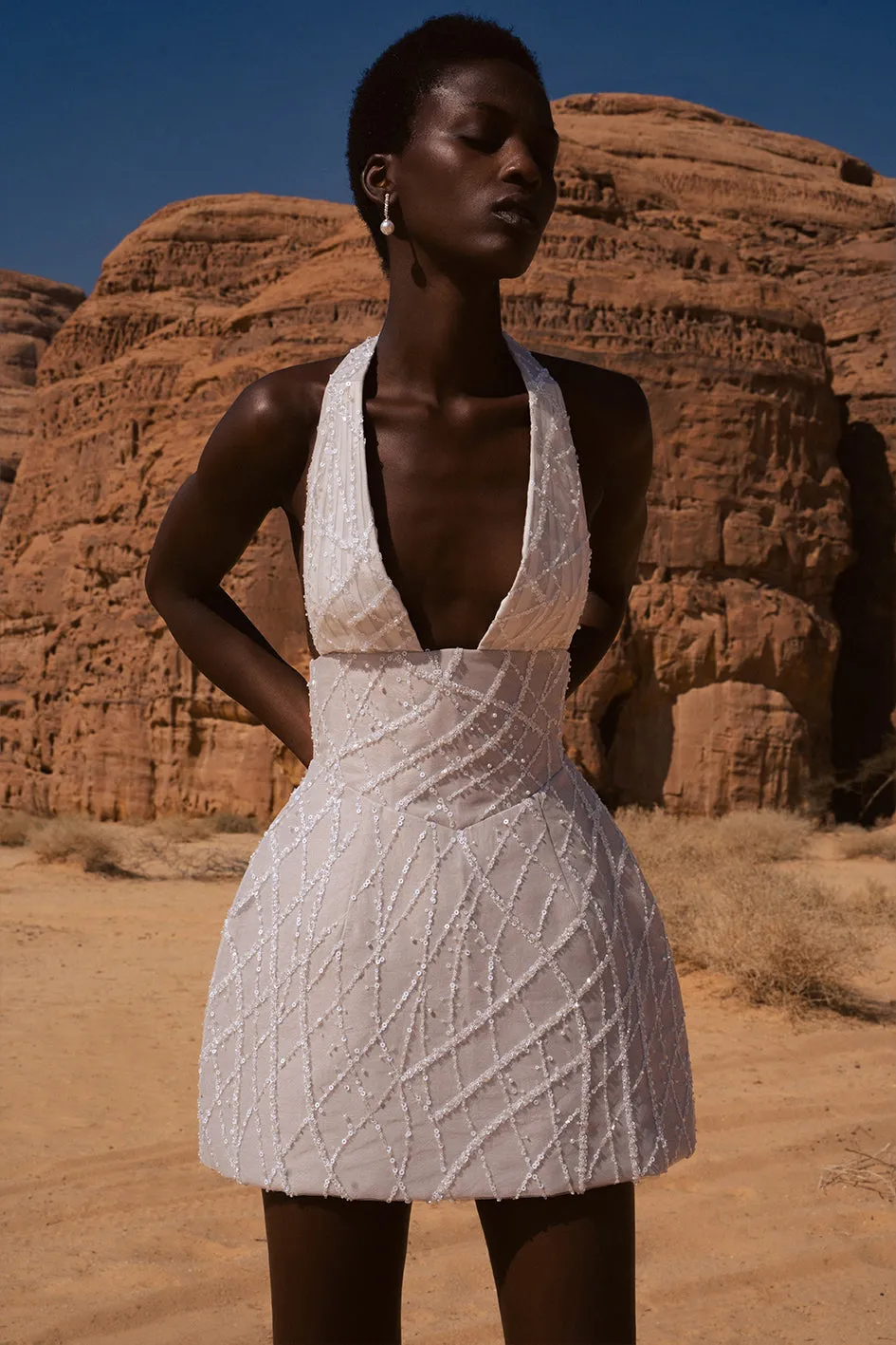 Laurel Dress - White