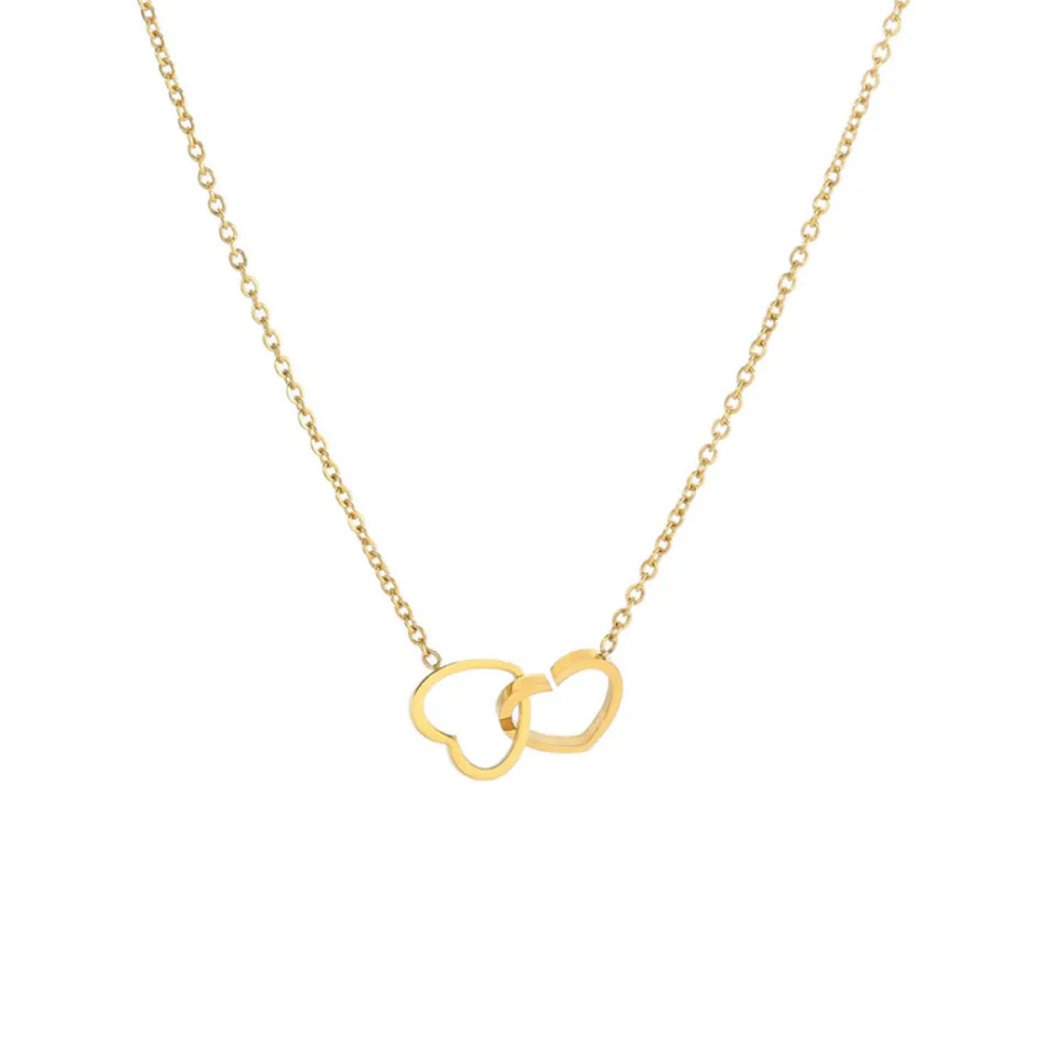 Linked Hearts Necklace