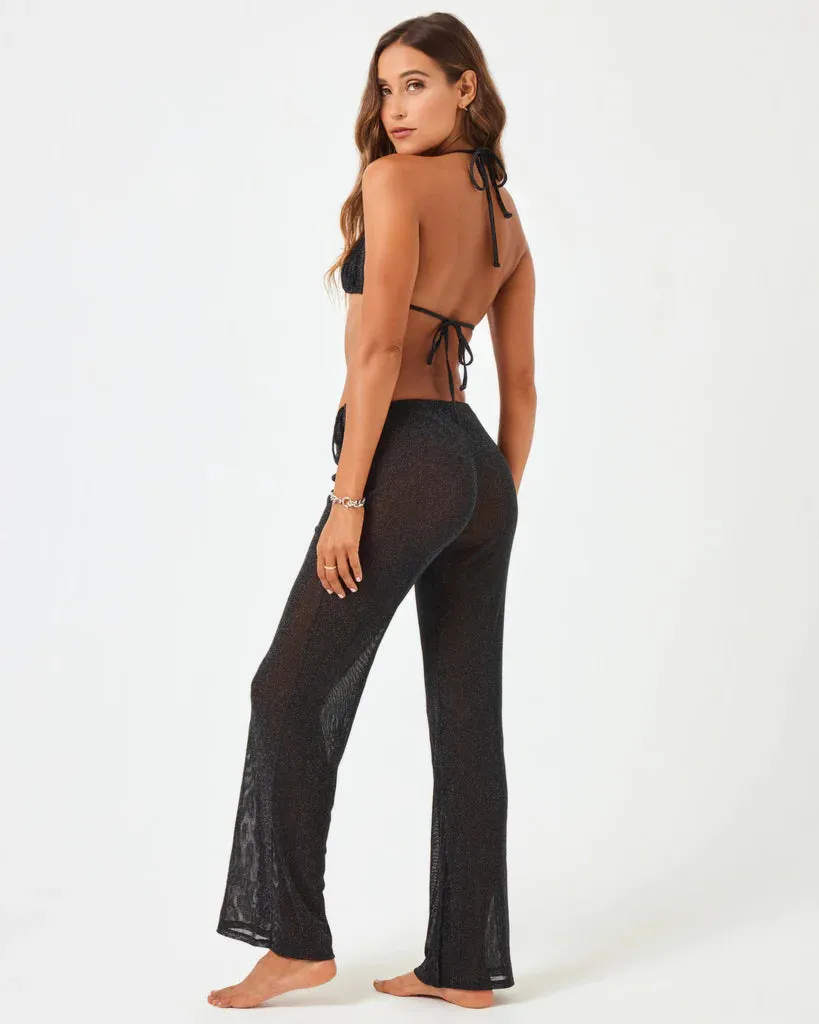 L*Space Women's Kari Beach Cover Up Pants - Black