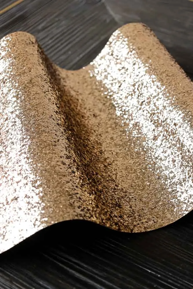 Luxe Gold Glitter Table Runner