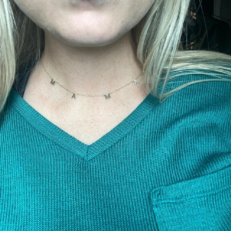 Mama Dangle Necklace