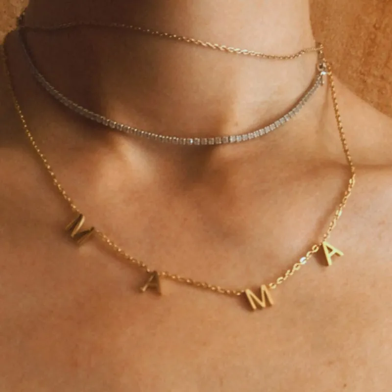 Mama Dangle Necklace