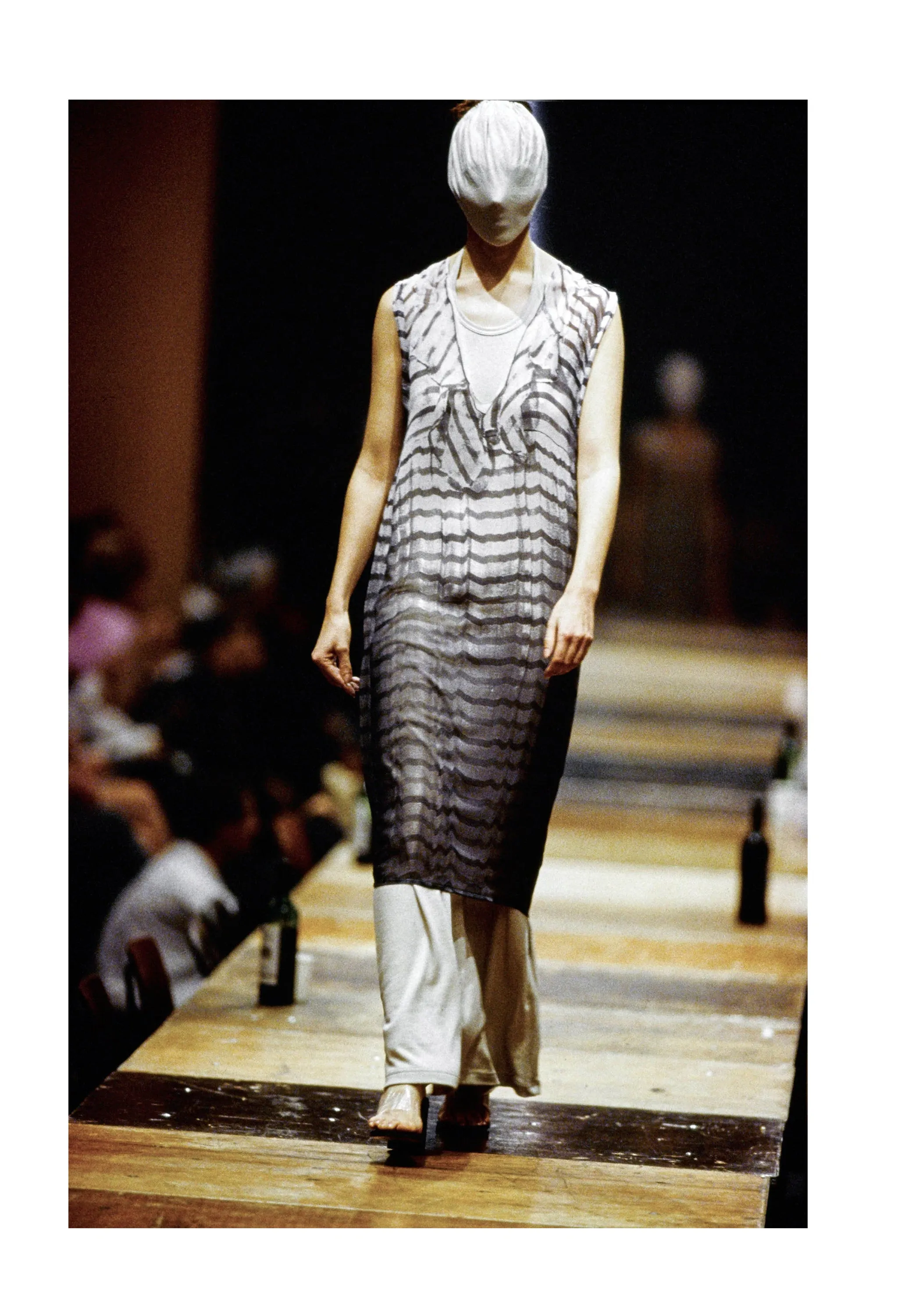 1996 Maison Margiela Trompe LOeil Photo Print Dress - Vintage Designers Collection