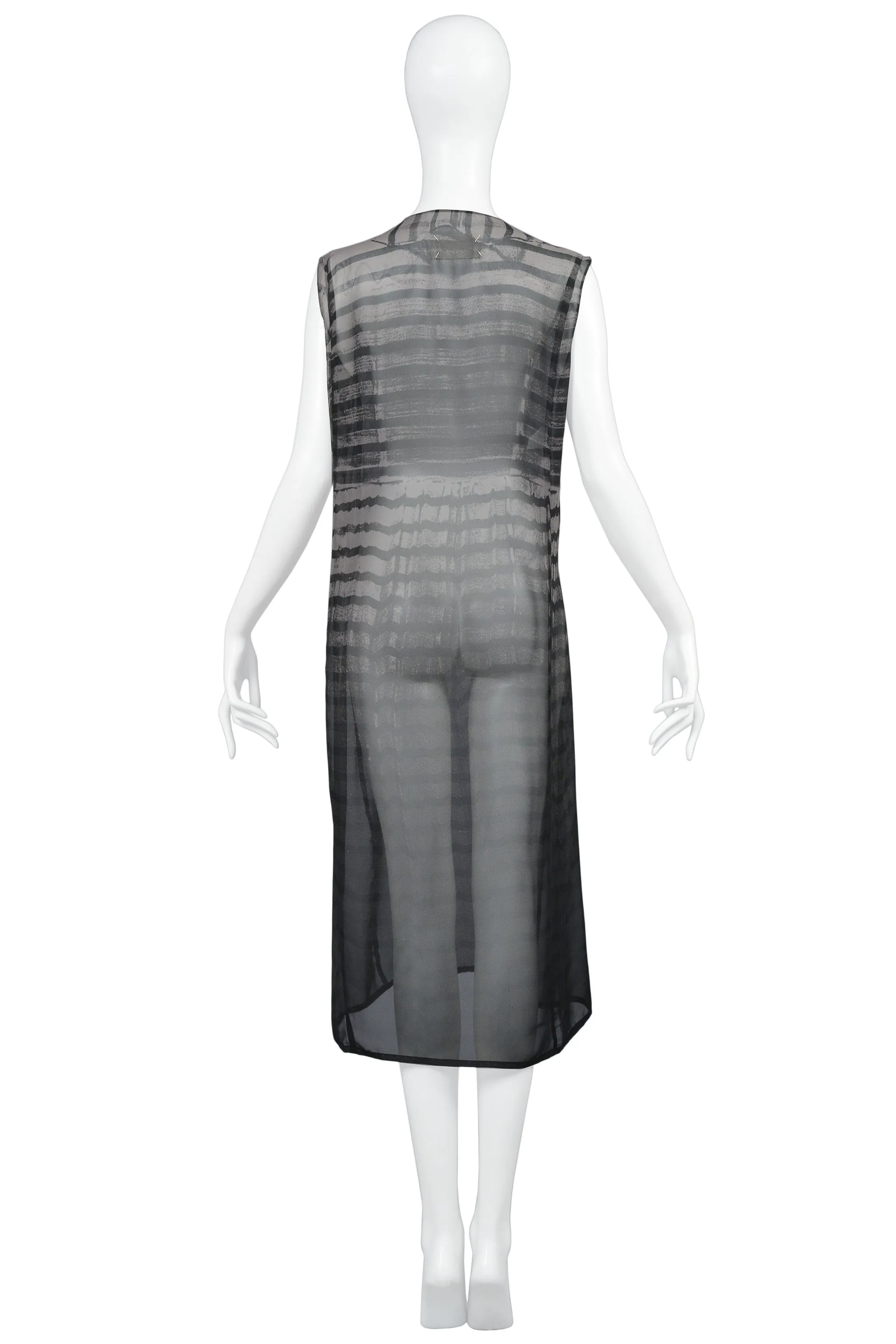 1996 Maison Margiela Trompe LOeil Photo Print Dress - Vintage Designers Collection