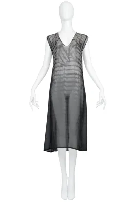 1996 Maison Margiela Trompe LOeil Photo Print Dress - Vintage Designers Collection