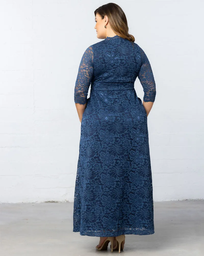 Maria Lace Evening Gown