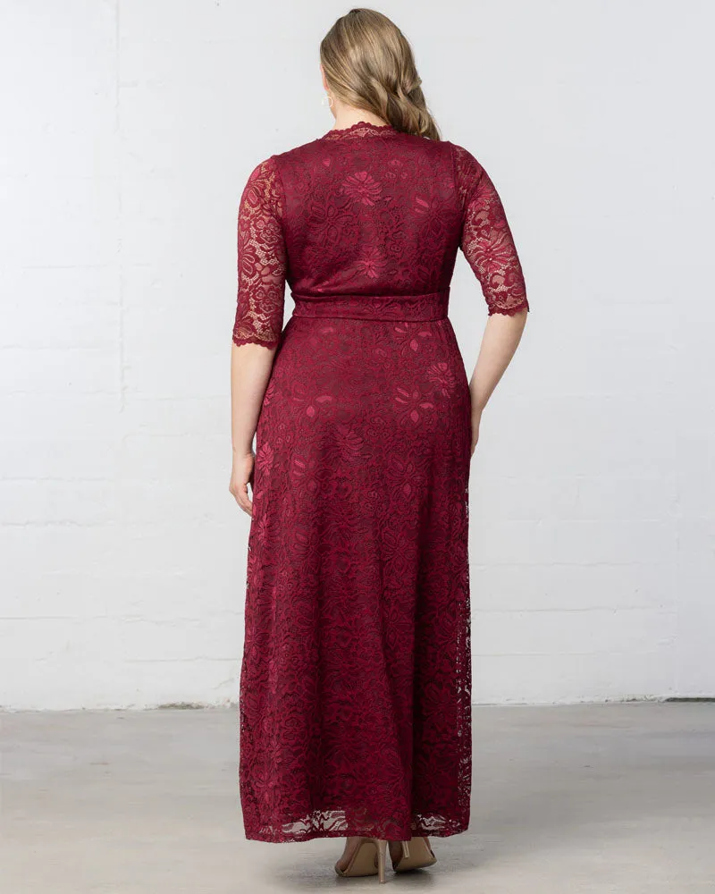 Maria Lace Evening Gown