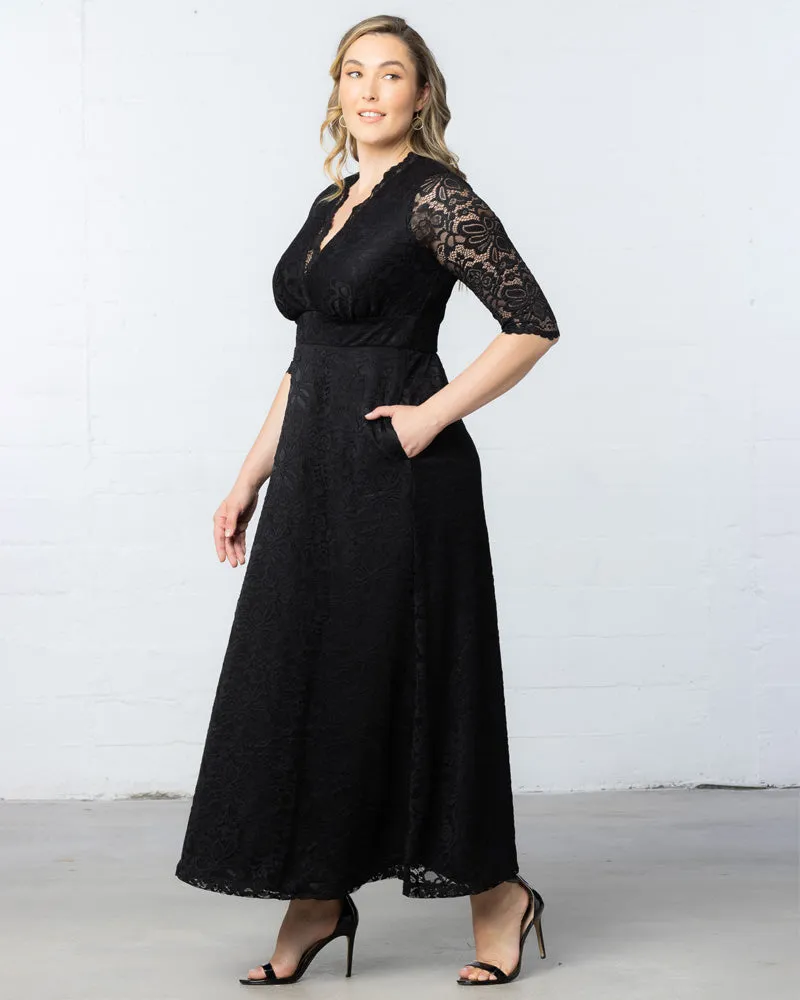 Maria Lace Evening Gown