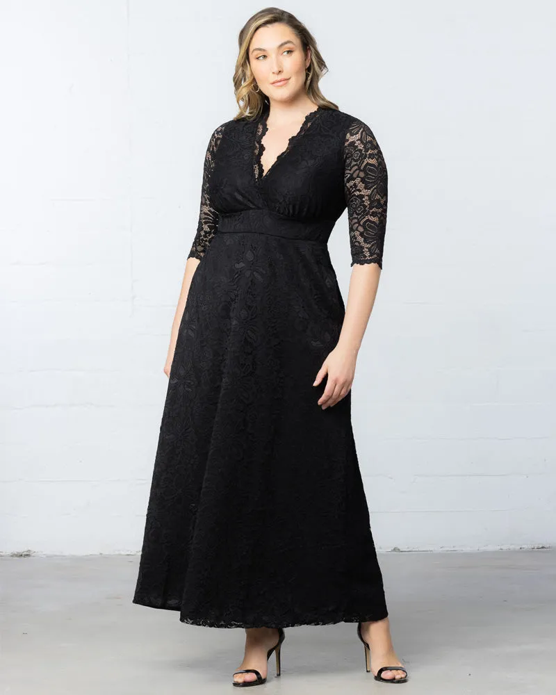 Maria Lace Evening Gown