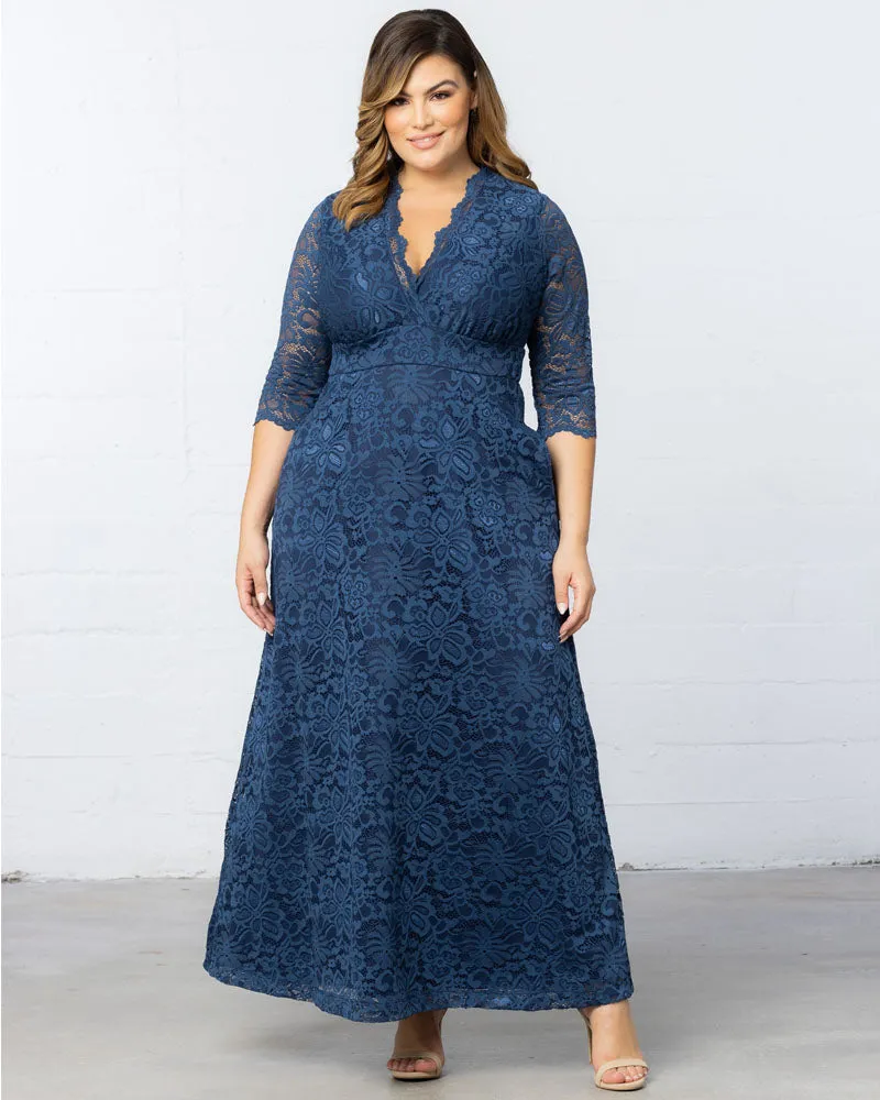 Maria Lace Evening Gown