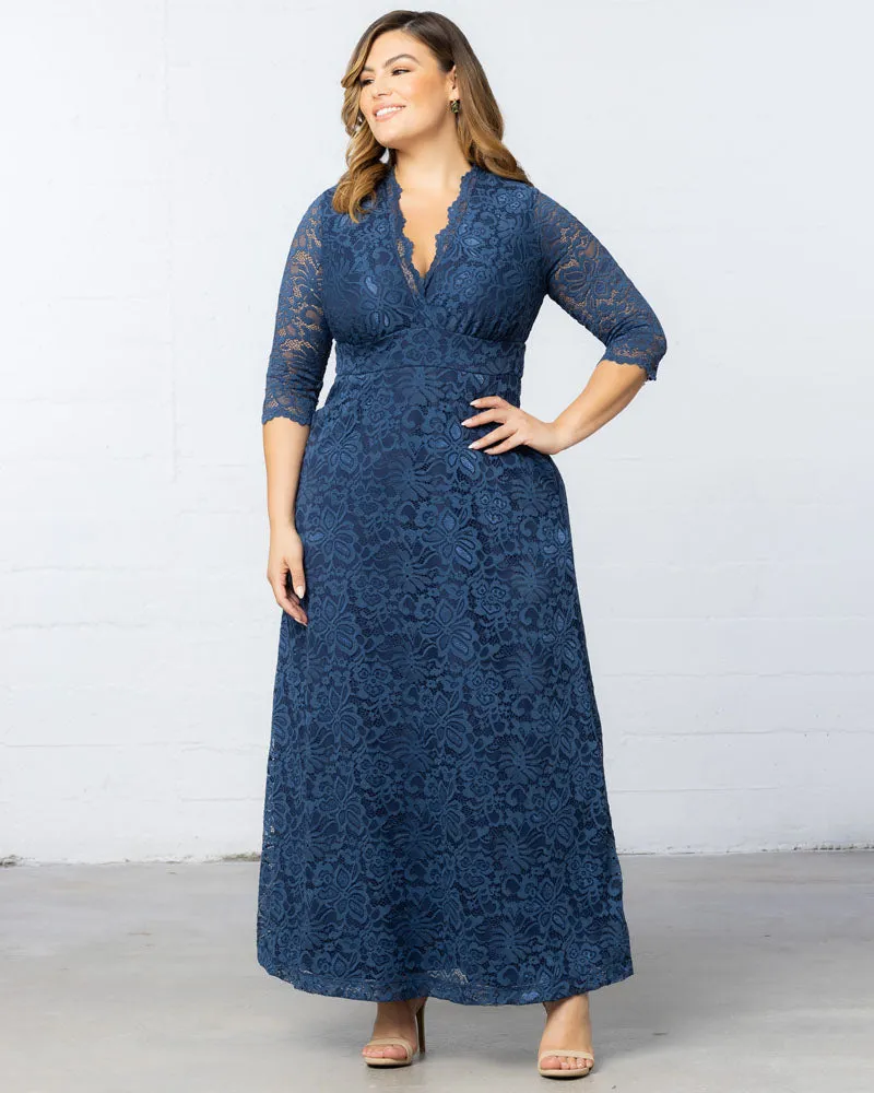 Maria Lace Evening Gown