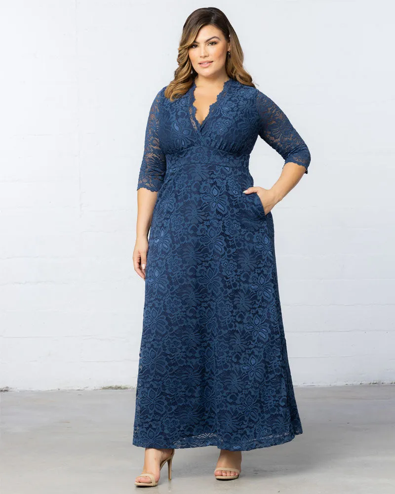 Maria Lace Evening Gown