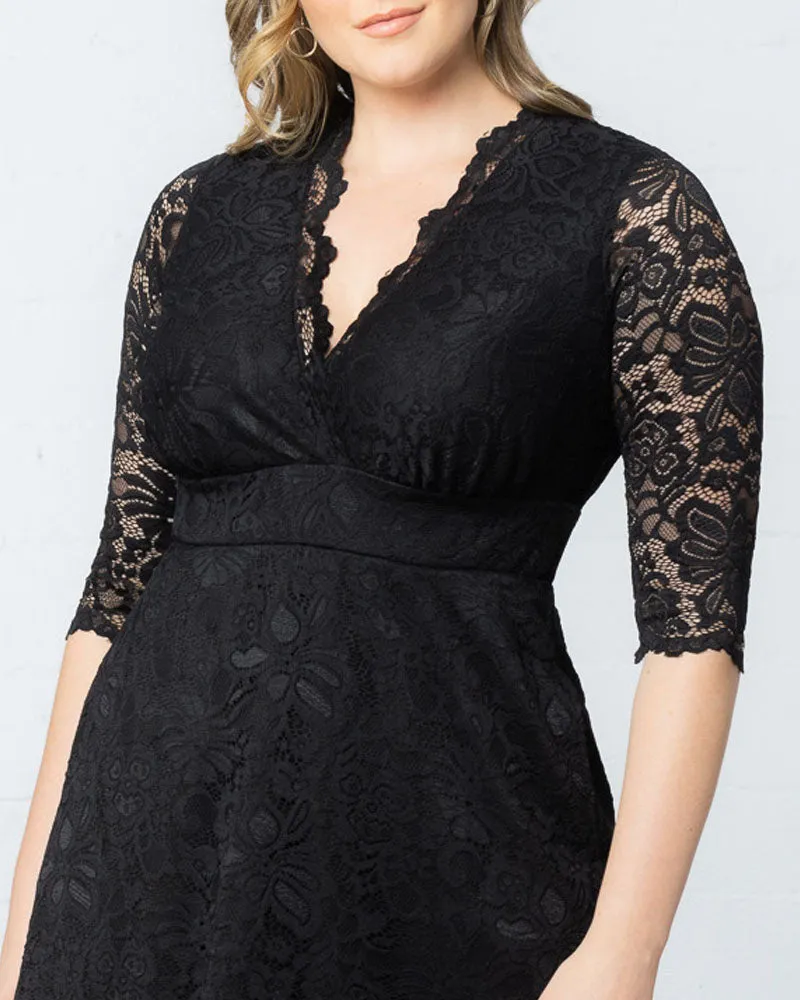 Maria Lace Evening Gown