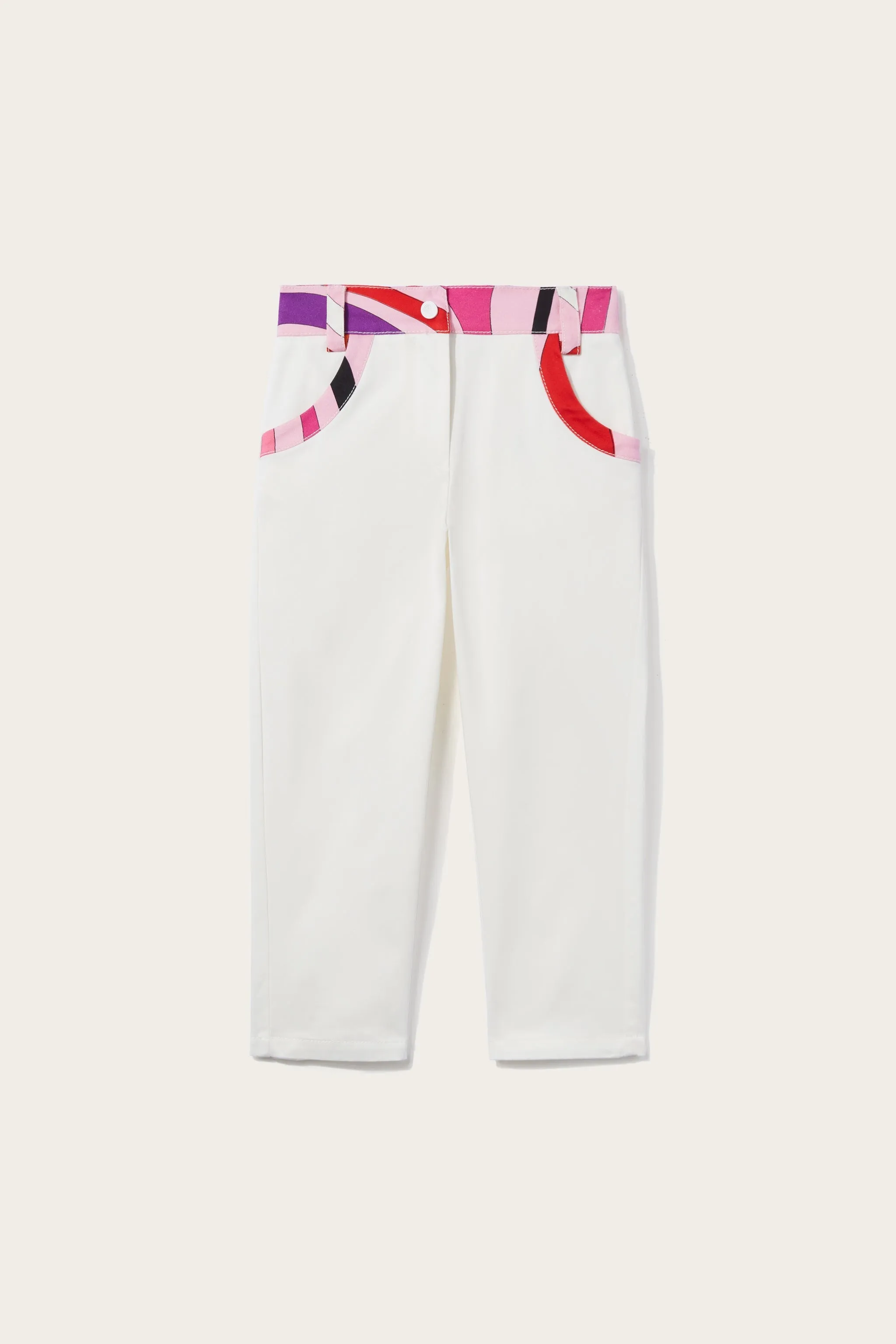 Marmo-Print Trousers