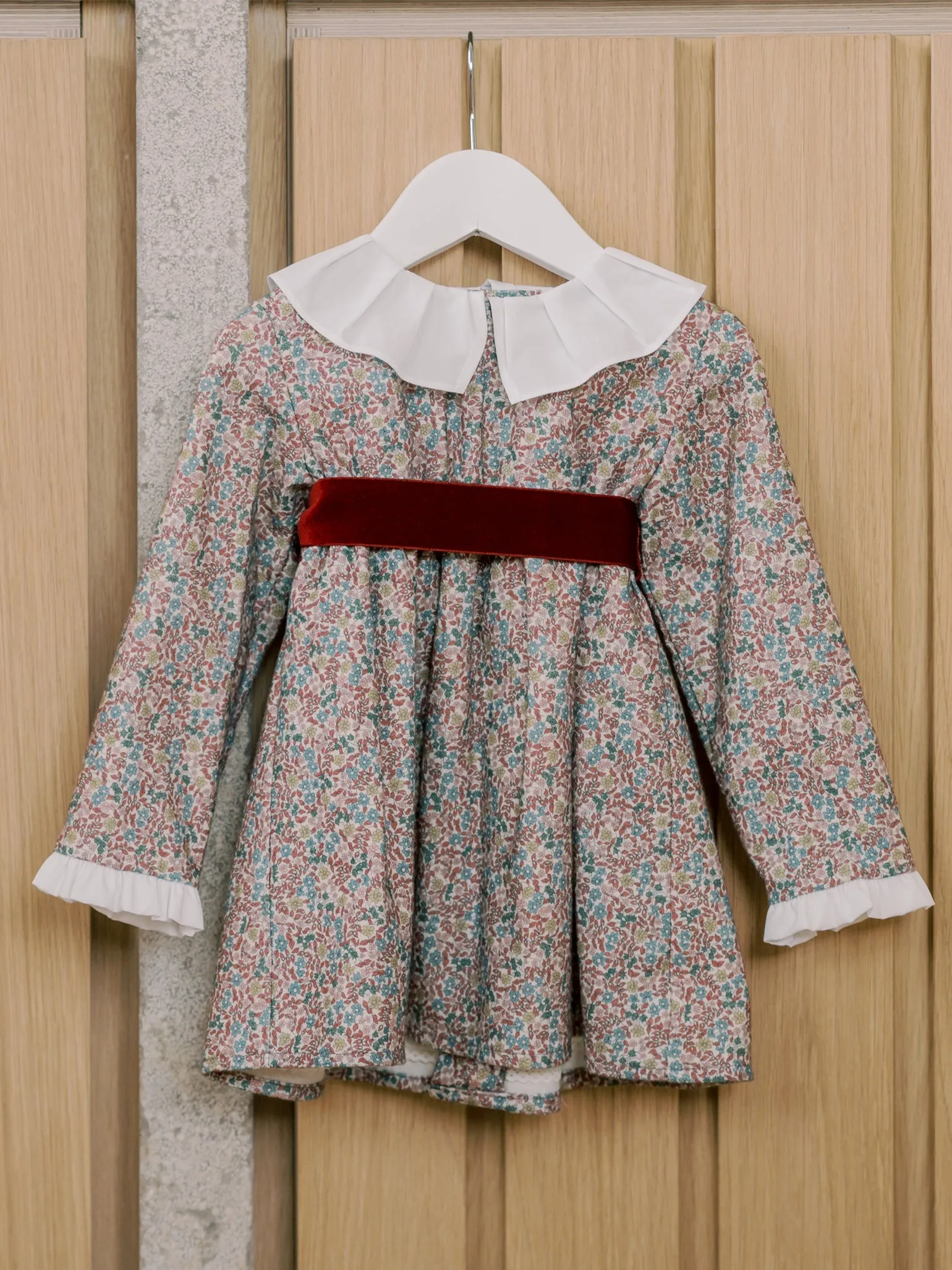 Floral Mauve Camila Baby Girl Set with Delicate   Blooms