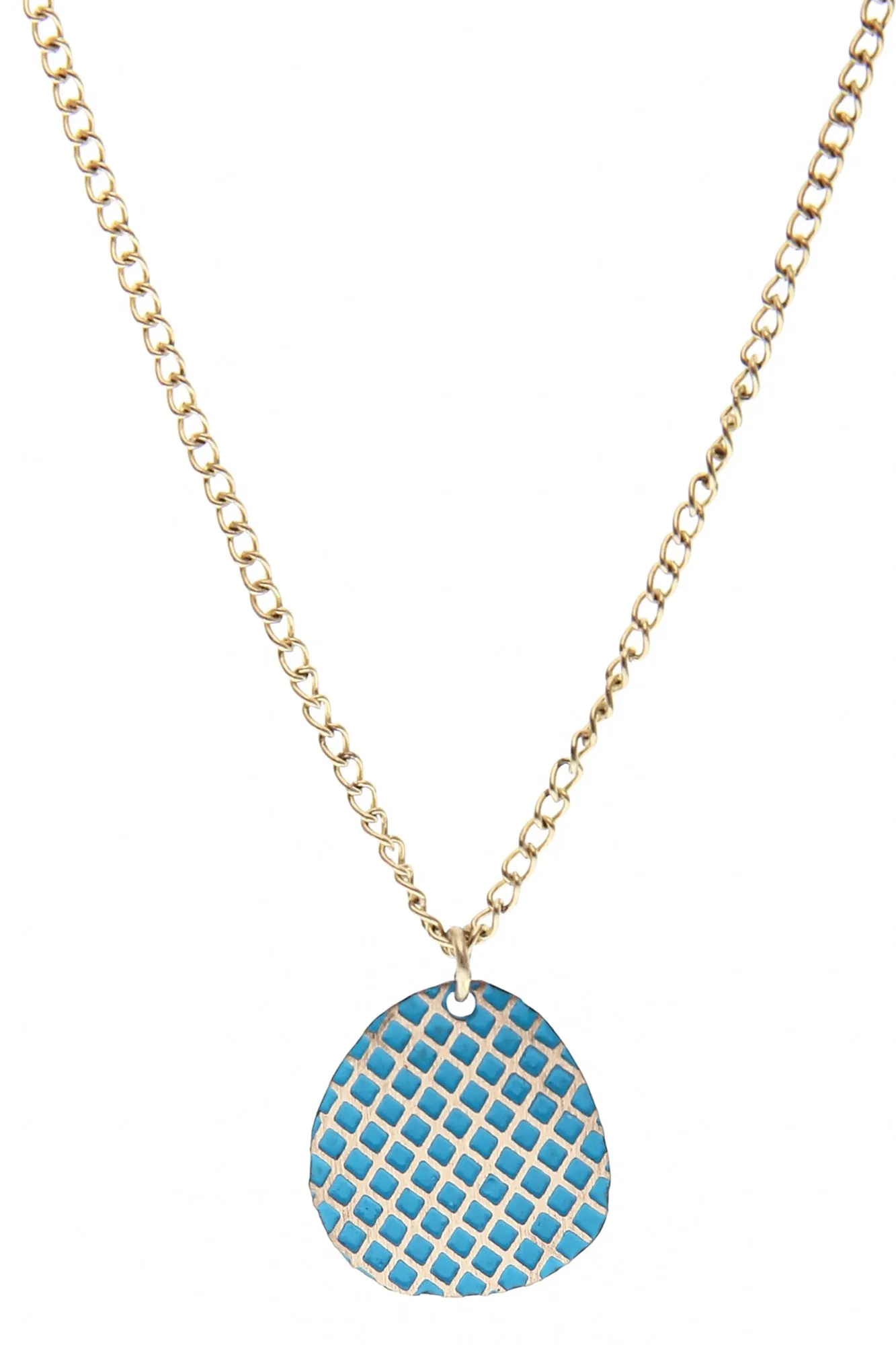 Maya necklace, blue