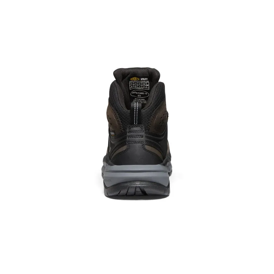 Waterproof Mid Soft Toe Kansas City  KBF Mens Boots in Coffee Bean/Black
