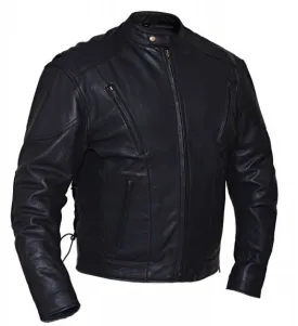 Mens Leather Euro Lightweight Jacket
