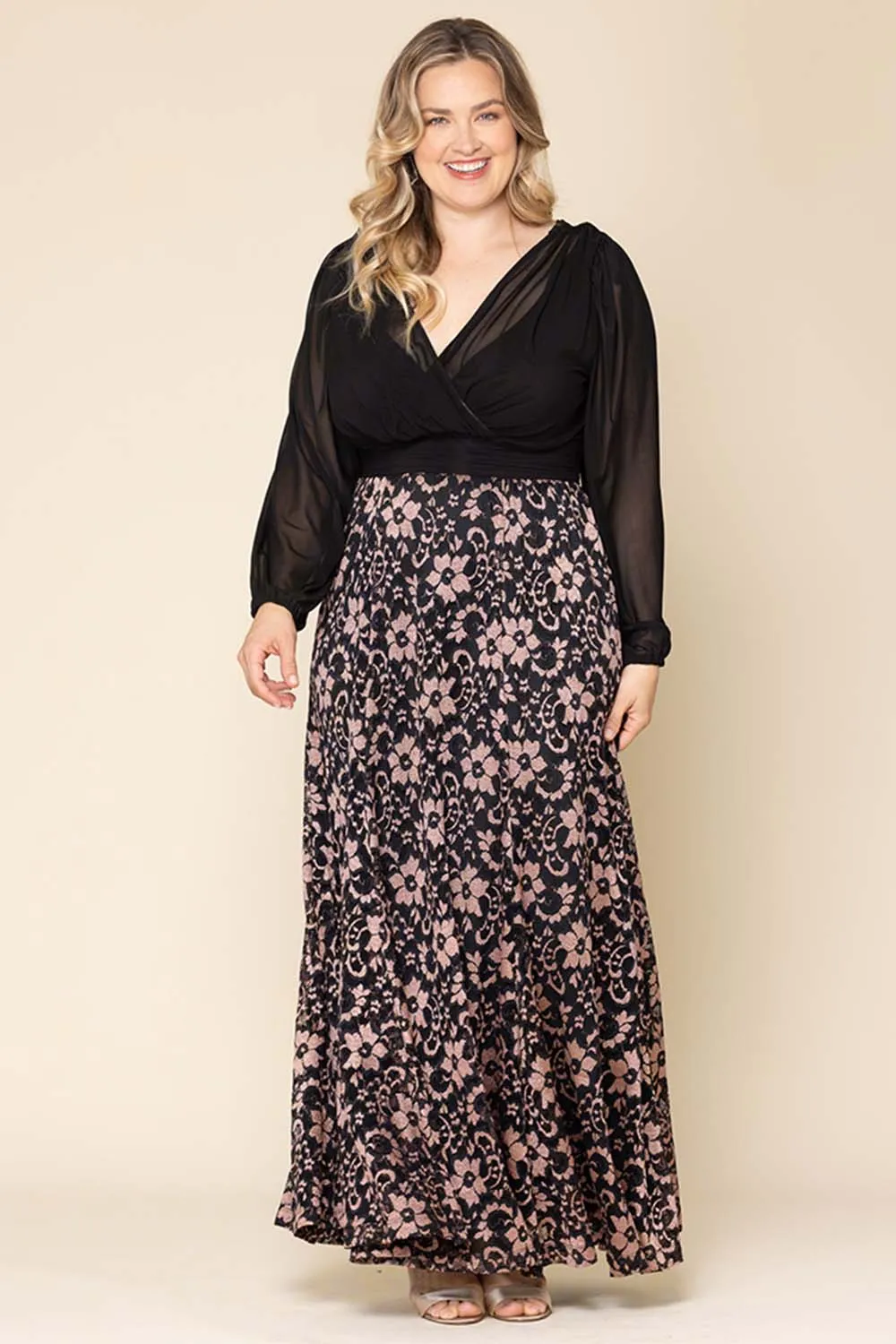 Mon Tresor Lace Evening Gown - Sale!