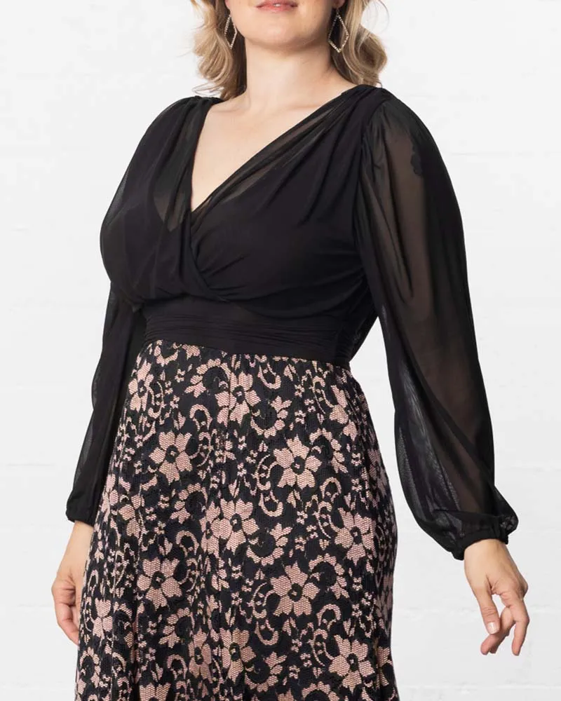 Mon Tresor Lace Evening Gown - Sale!