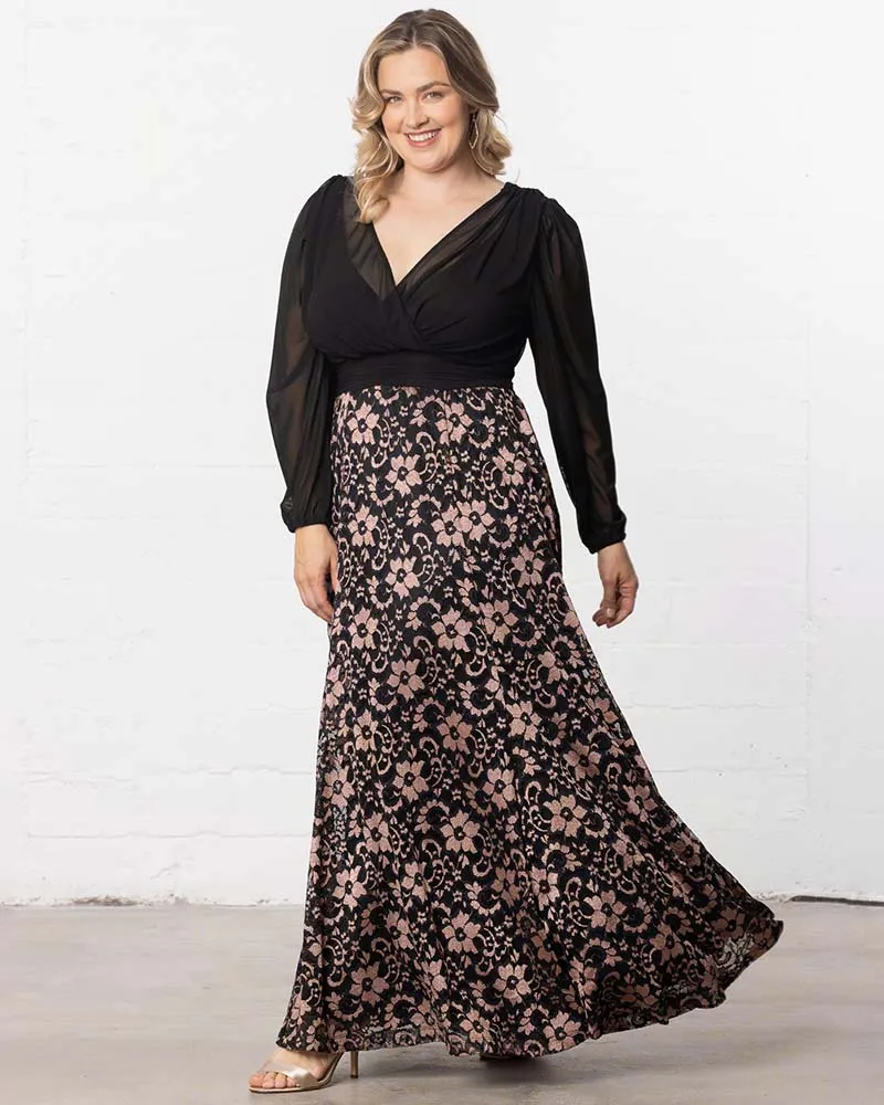 Mon Tresor Lace Evening Gown - Sale!