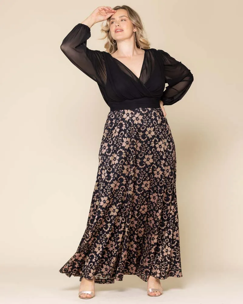 Mon Tresor Lace Evening Gown - Sale!