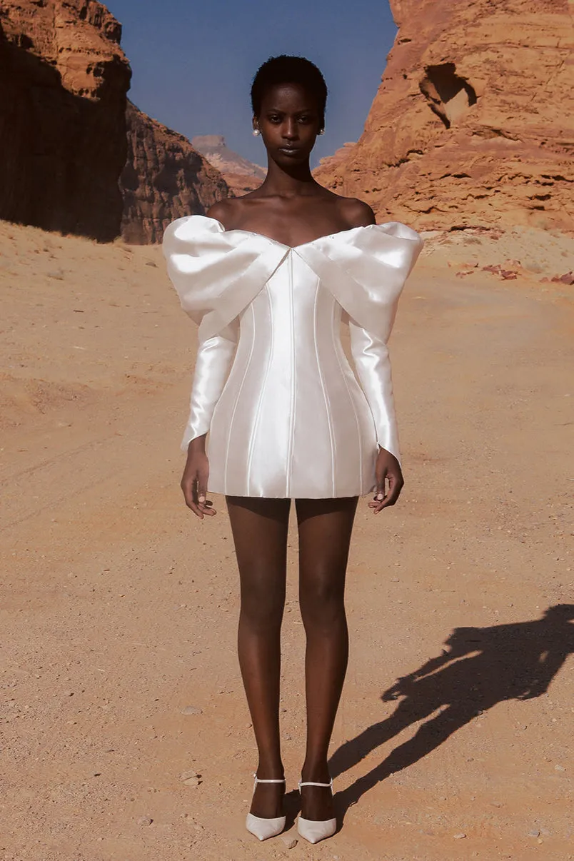 Nadal Dress - White