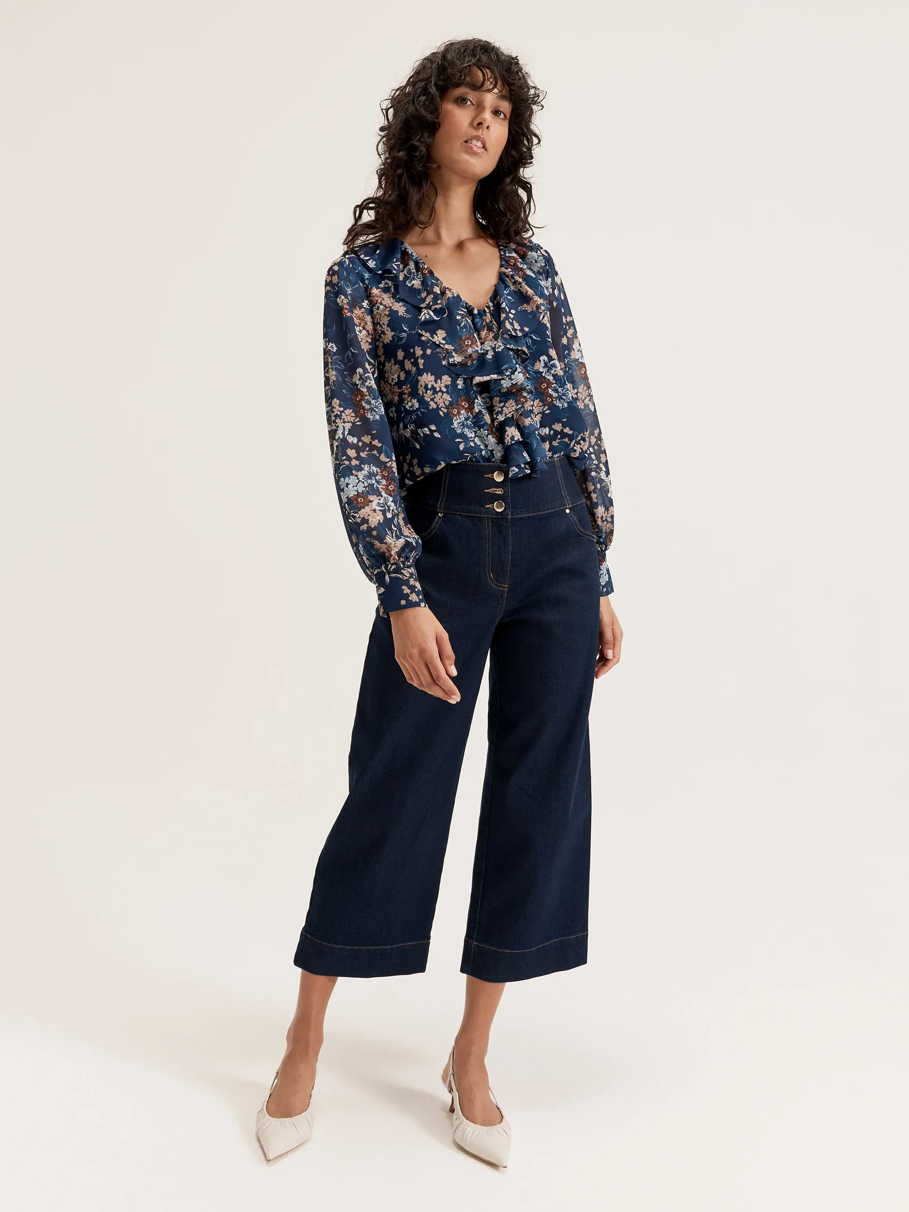 Nautical Bloom Blouse