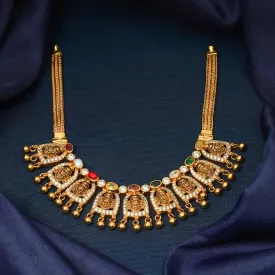 Navaratna Thirumala Short Necklace
