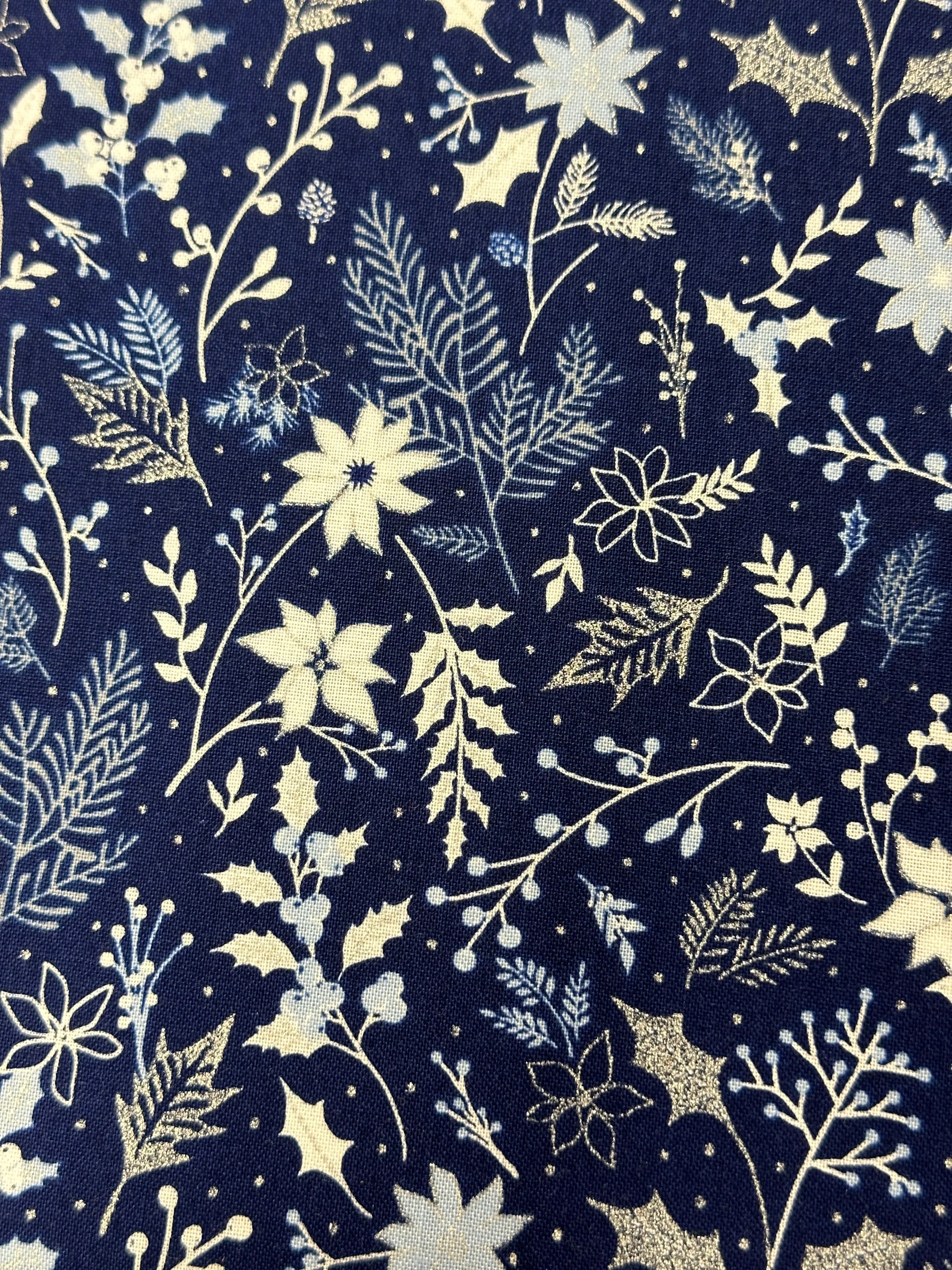 Navy Blue Holiday Square Dance Skirt
