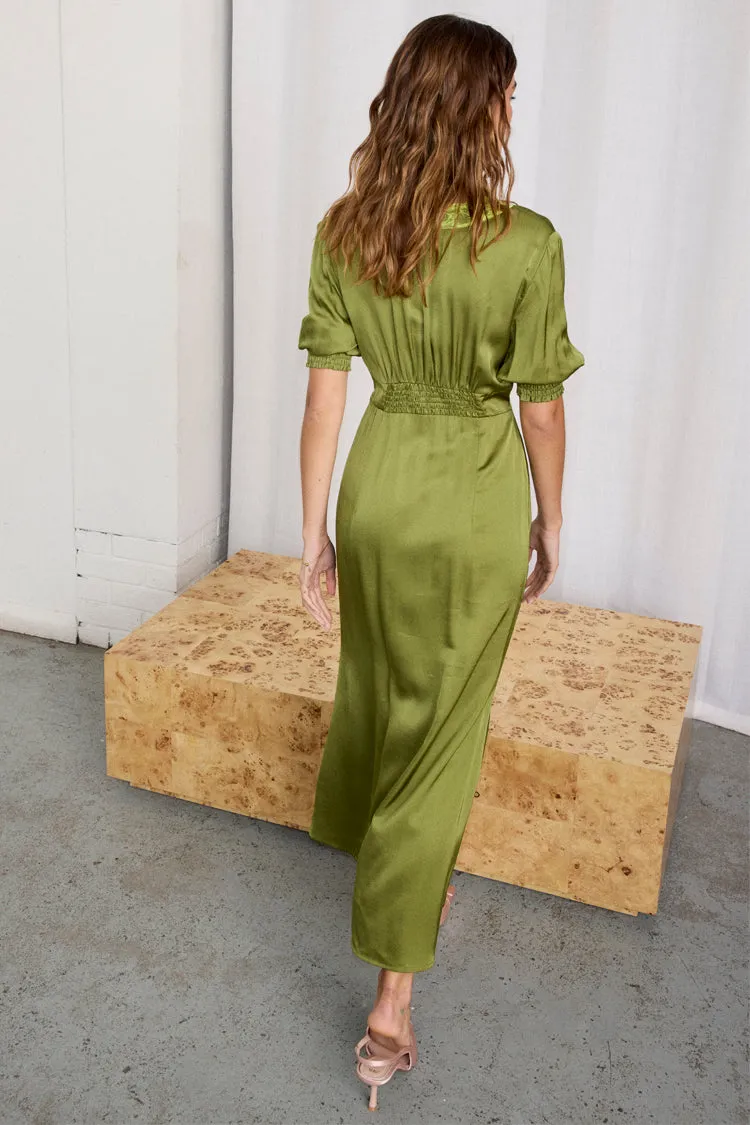 Olive Lace May Dress