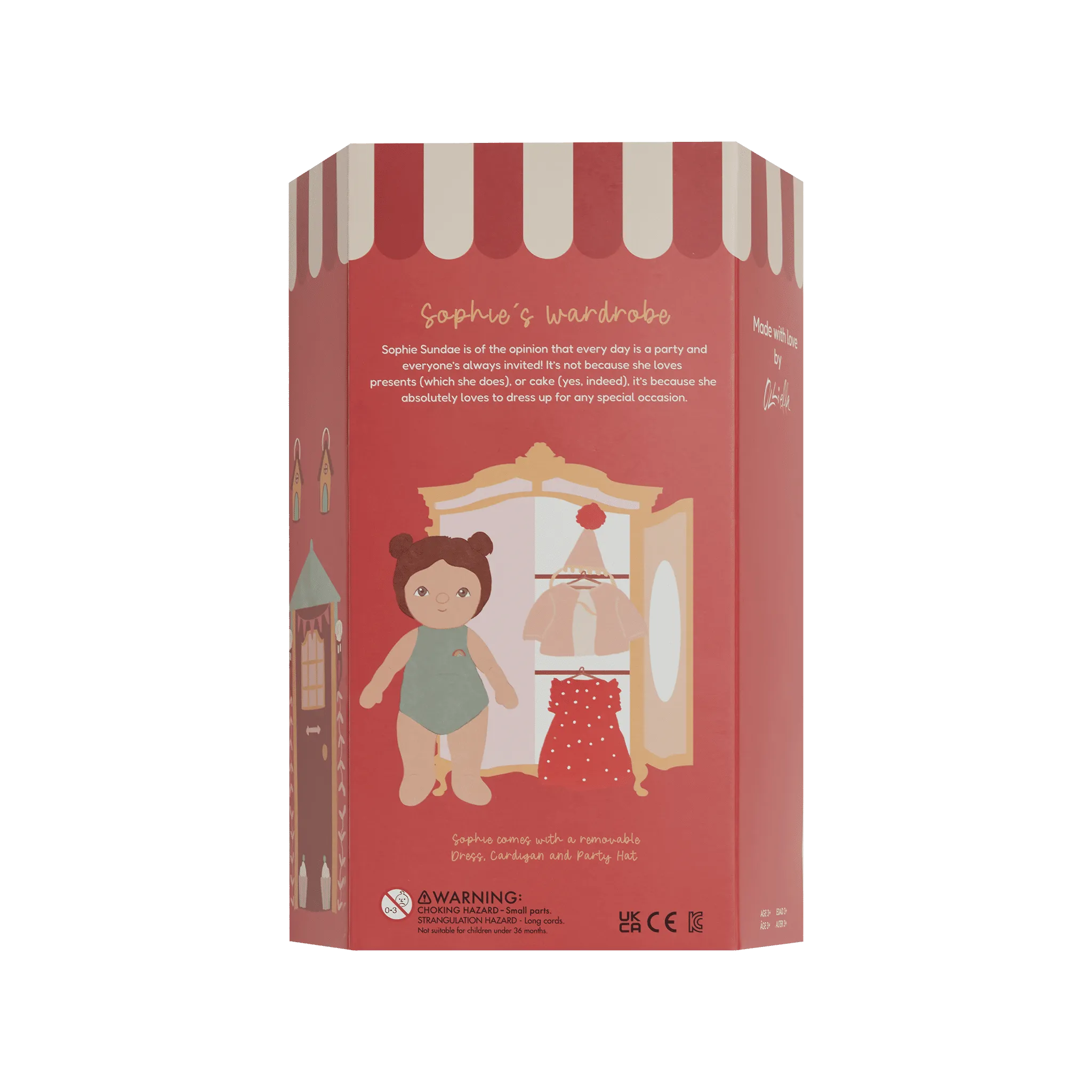 Olli Ella Dress Me Dinky - Sophie Sundae