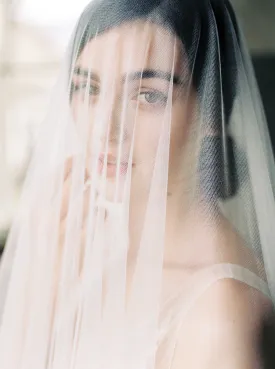 OPHELIA | French Silk Wedding Veil