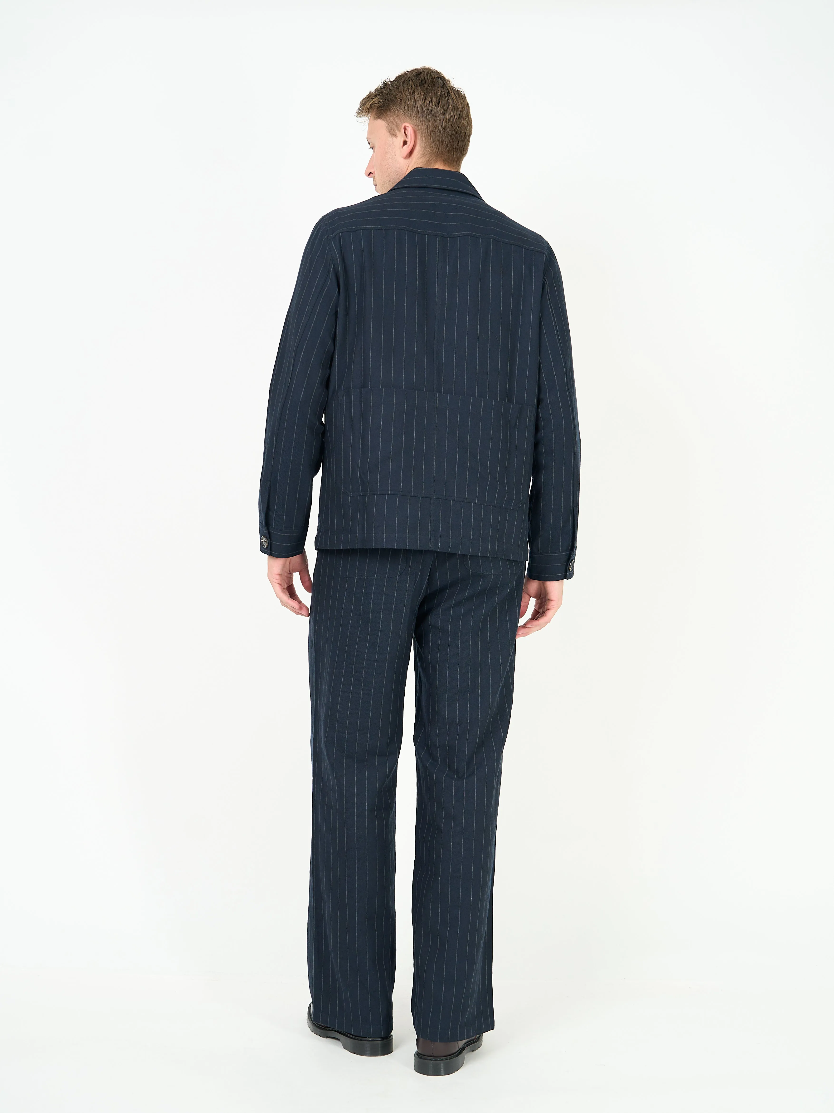 Navy Claydon Orsman Trousers: Stylish and Versatile Mens Pants