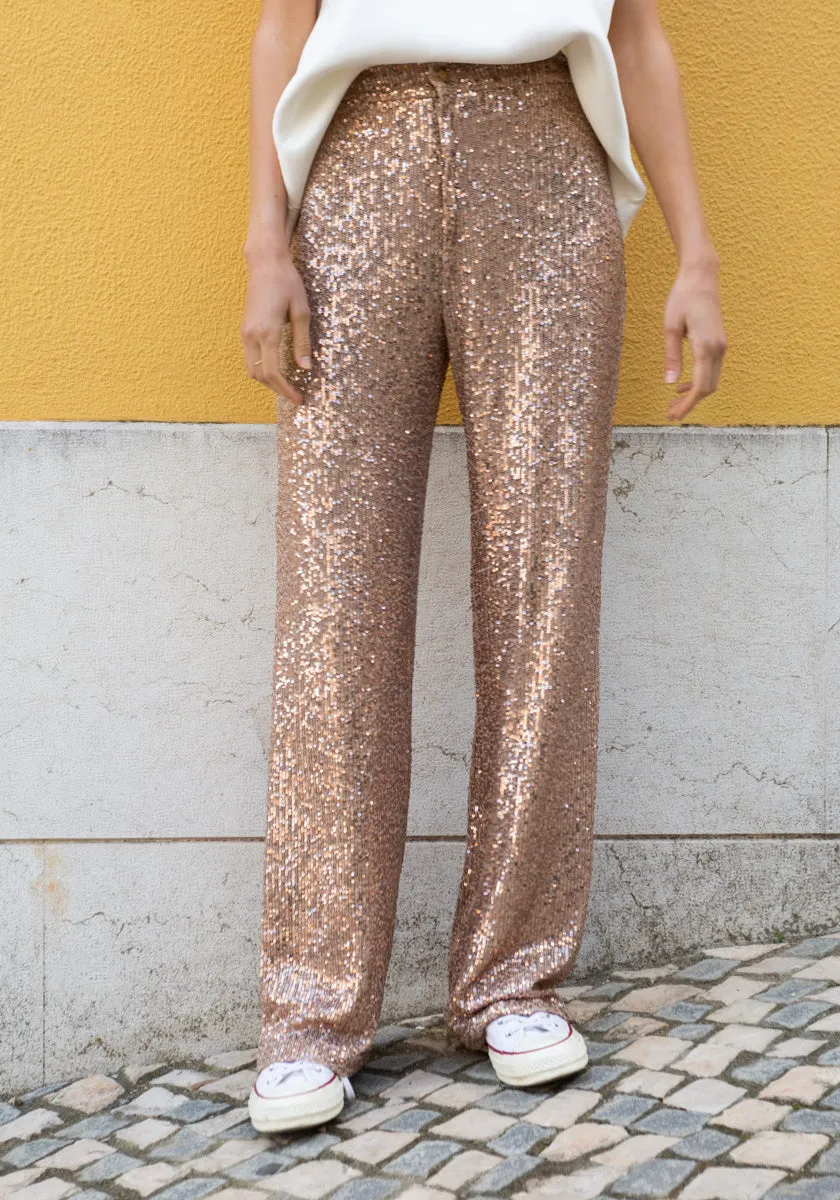 Pantalon ALTON Sparkles Copper