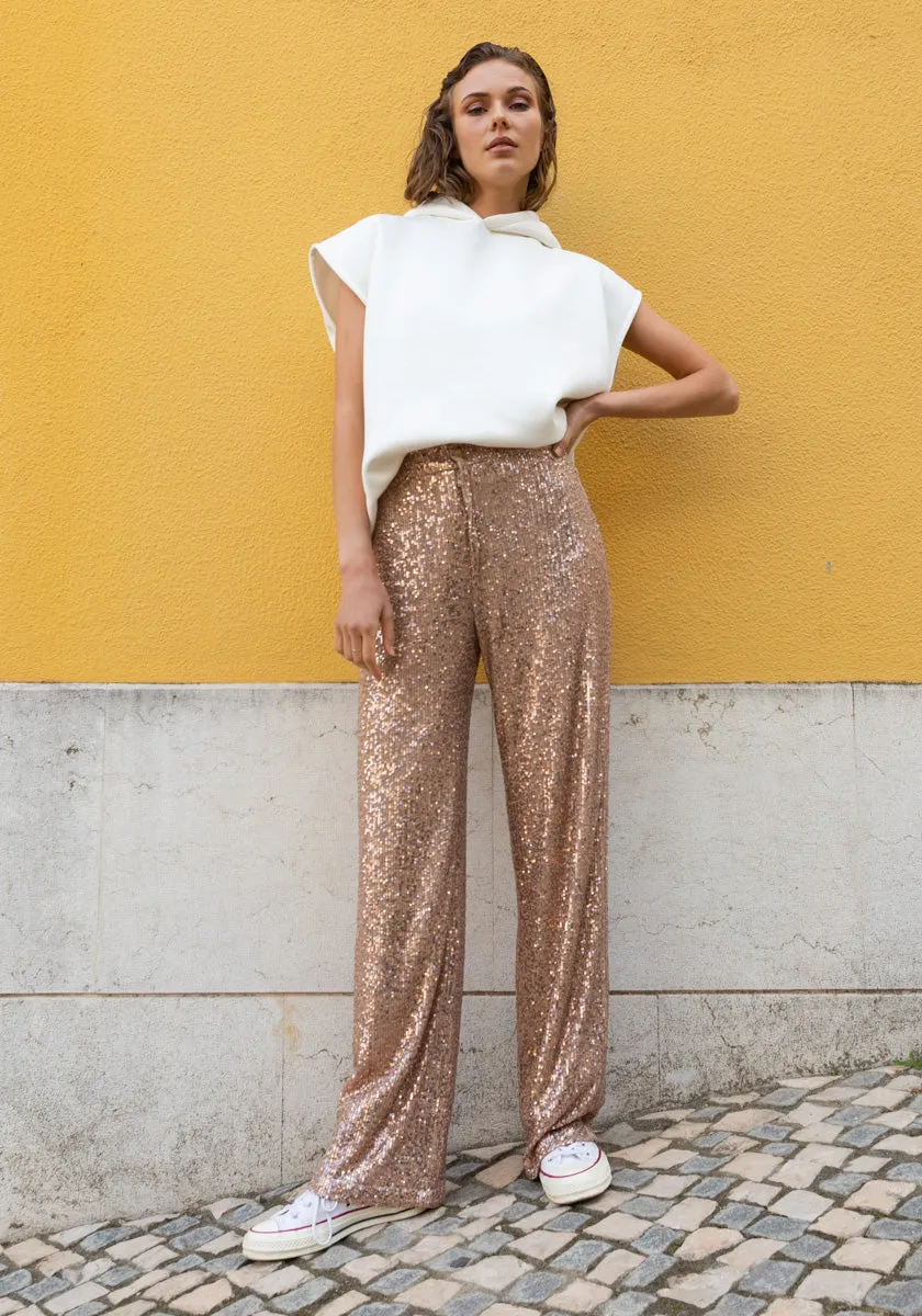 Pantalon ALTON Sparkles Copper
