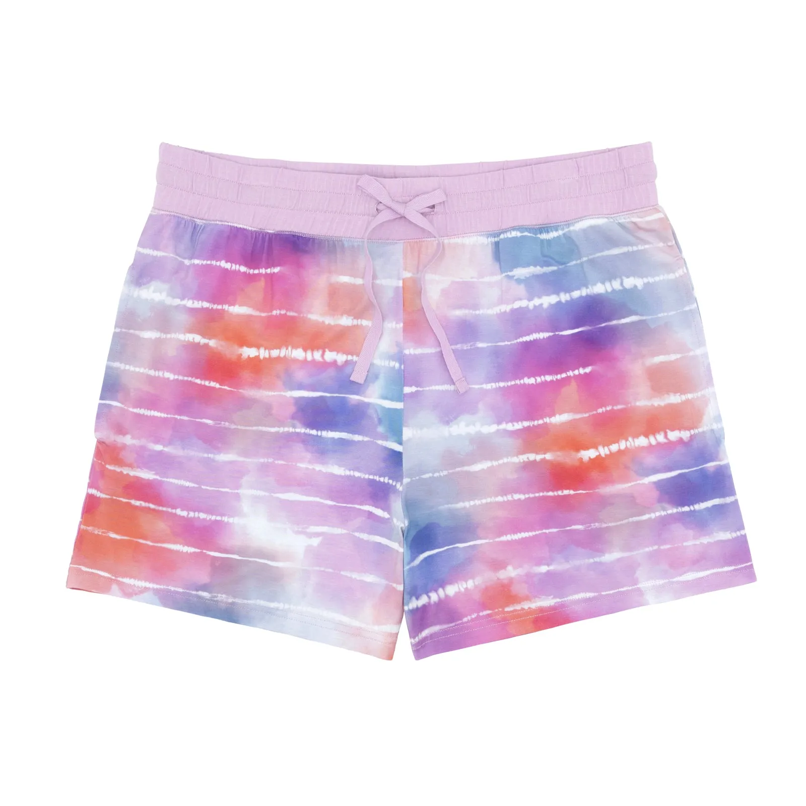 Pastel Tie Dye Dreams Women's Pajama Shorts