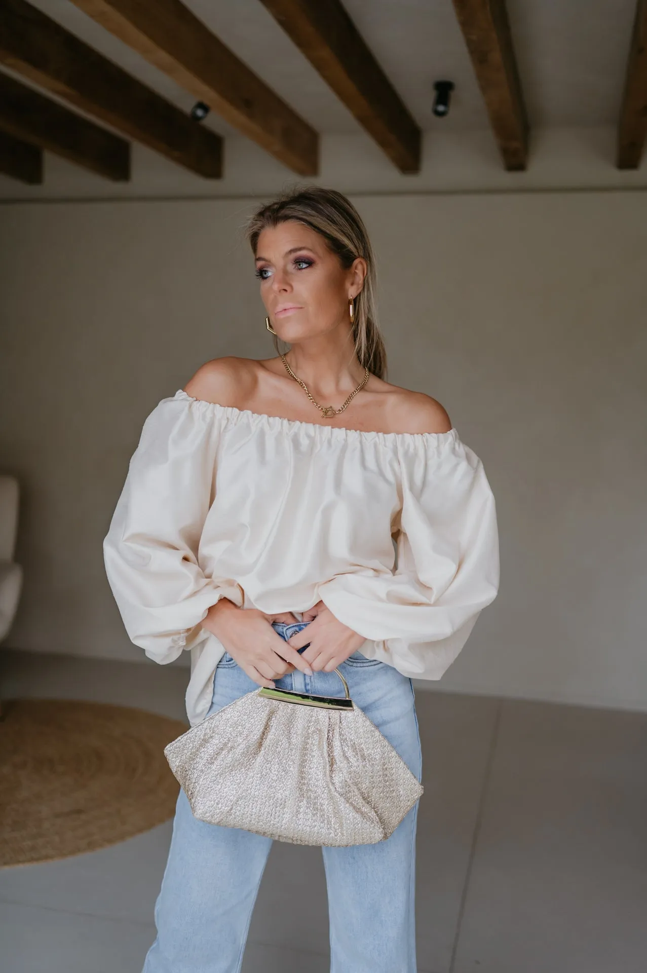Piano blouse I Ecru